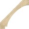 Ekena Millwork 6"W x 42"D x 42"H Imperial Rough Sawn Knee Brace, Douglas Fir BRC06X42X42IMP00RDF - alternate 4